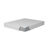 Наматрасник защитный ЭОС "Double cotton" h-30 Light grey