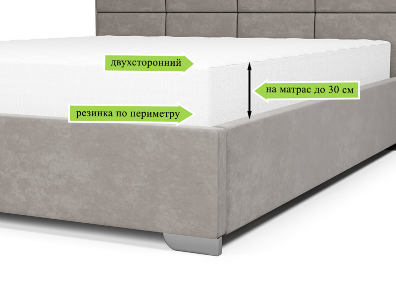 Наматрасник защитный ЭОС "Double cotton" h-30 — изображение 3